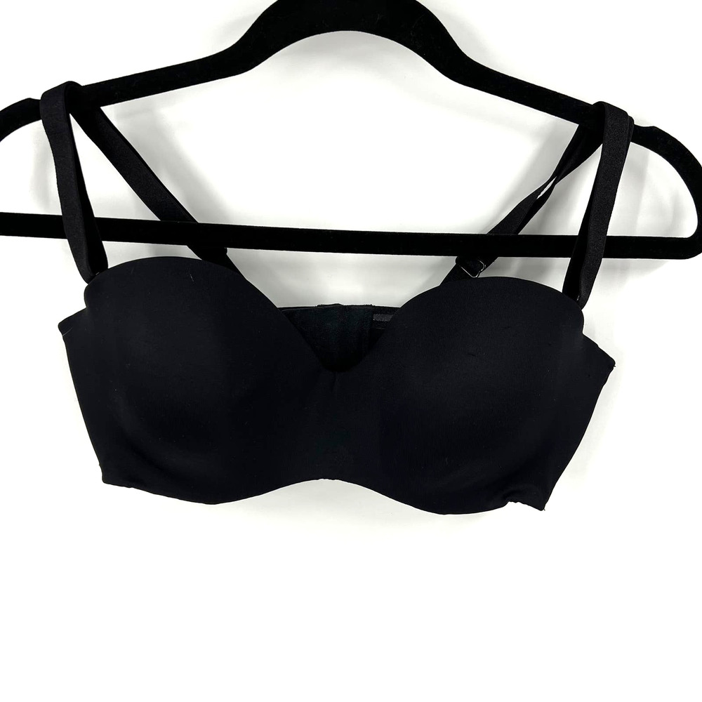 Ambrielle Wired Black Light Lined / Padded Tshirt Bra Women's 36C